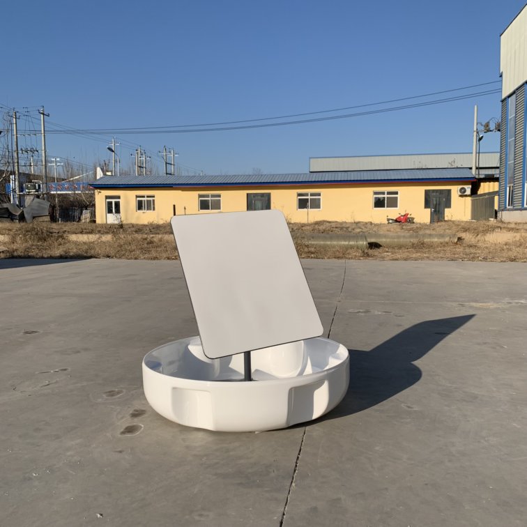 Real shot of 800X800mm radome put into Starlink
