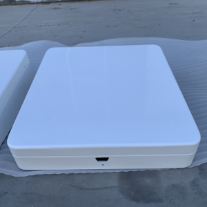 Radome with fan for Flat high performance starlink
